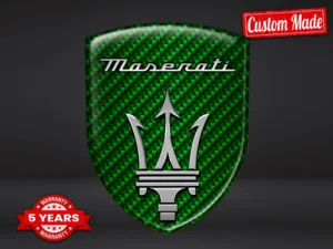 Maserati Logosticker Universal Exklusiv Anpassbar